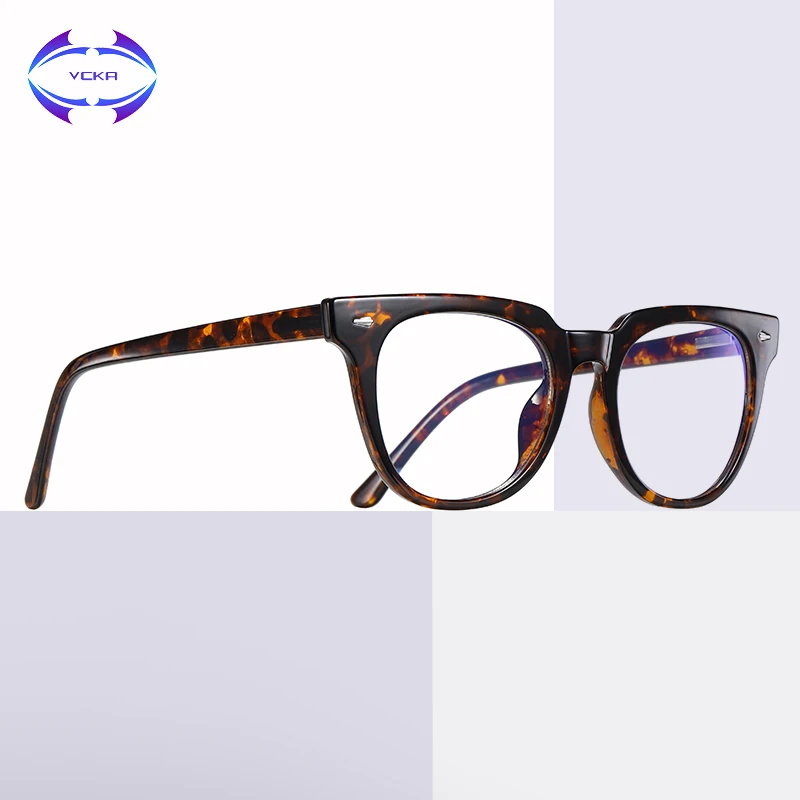 

VCKA TR90 Computer Glasses Anti Blue Ray Men Women Light Eyeglasses Optical Eye Spectacle UV400 Blocking Gaming Filter Eyewear