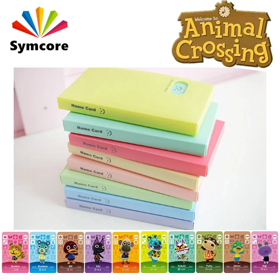 Amiibo Animal Crossing Cards Holder Binders Albums For for NS Switch Game Business Card Book 120 Capacity | Канцтовары для офиса и