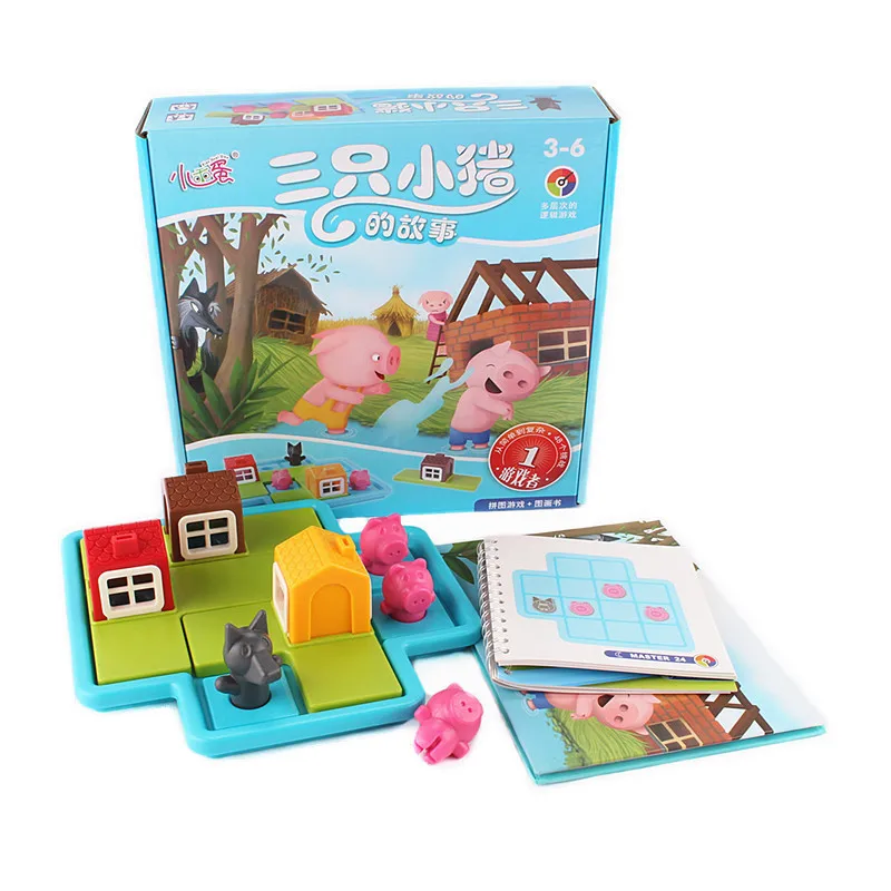 Игрушки Монтессори с 48 испытаниями Детские обучающие игрушки для мышления и