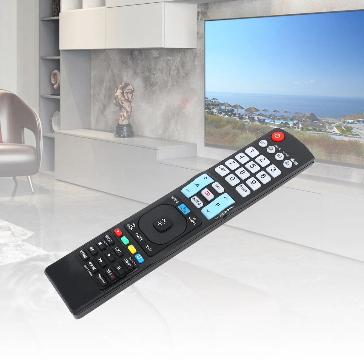 Пульт дистанционного управления IR 433MMHz TV с дальностью передачи 8M подходит для LG