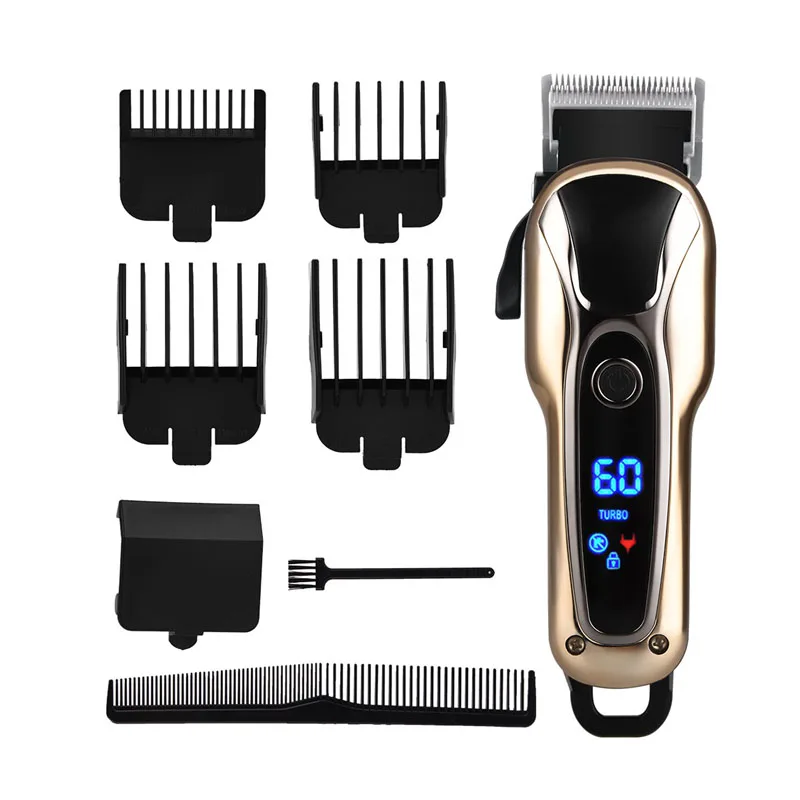 

MARSKE Hair Clipper Professional Rechargeable Electric Hair Cutting Machine For Children Adults Beard Hair Trimmer Accessories