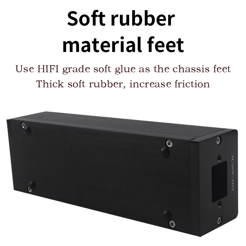 Корпус сетевого фильтра xangвпадины из алюминиевого сплава с 2/4/6 дополнительными