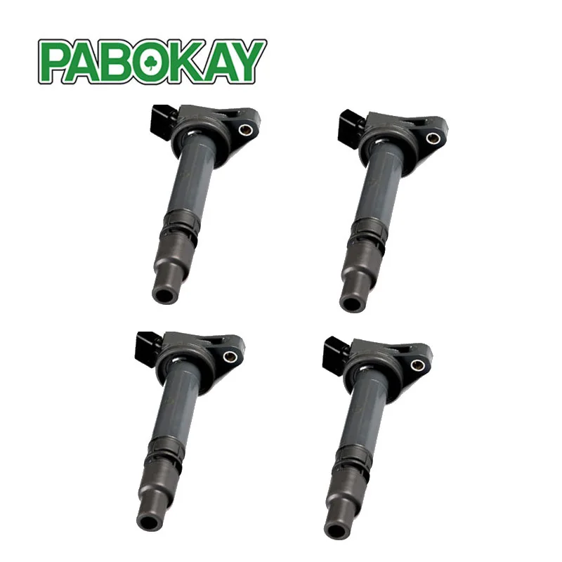 

SET OF 4 NEW PREMIUM IGNITION COIL FOR VARIOUS VEHICLES V6 & V8 C1596 UF-507 90919-02250 90919-A2003 90919-T2004