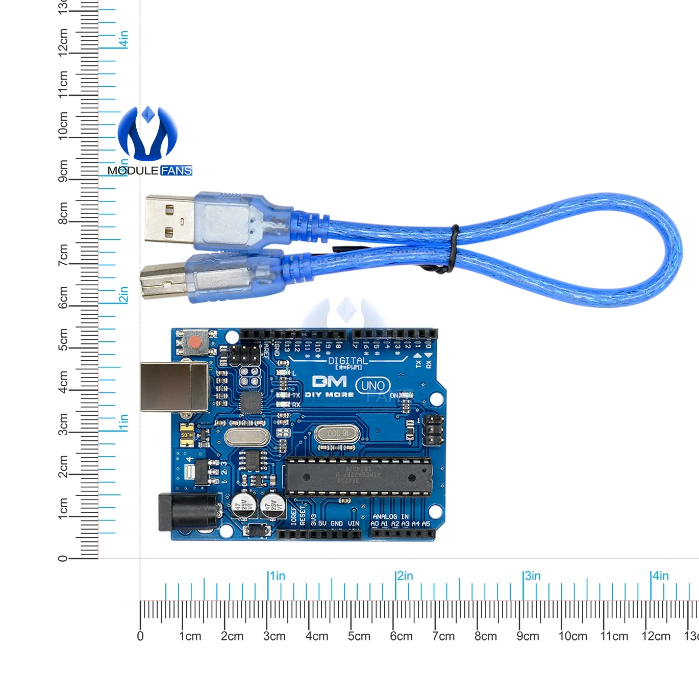 Макетная плата UNO R3 ATmega328P Atmega16U2 модуль совместимый с USB кабелем ввода/вывода ISP 3 В 5