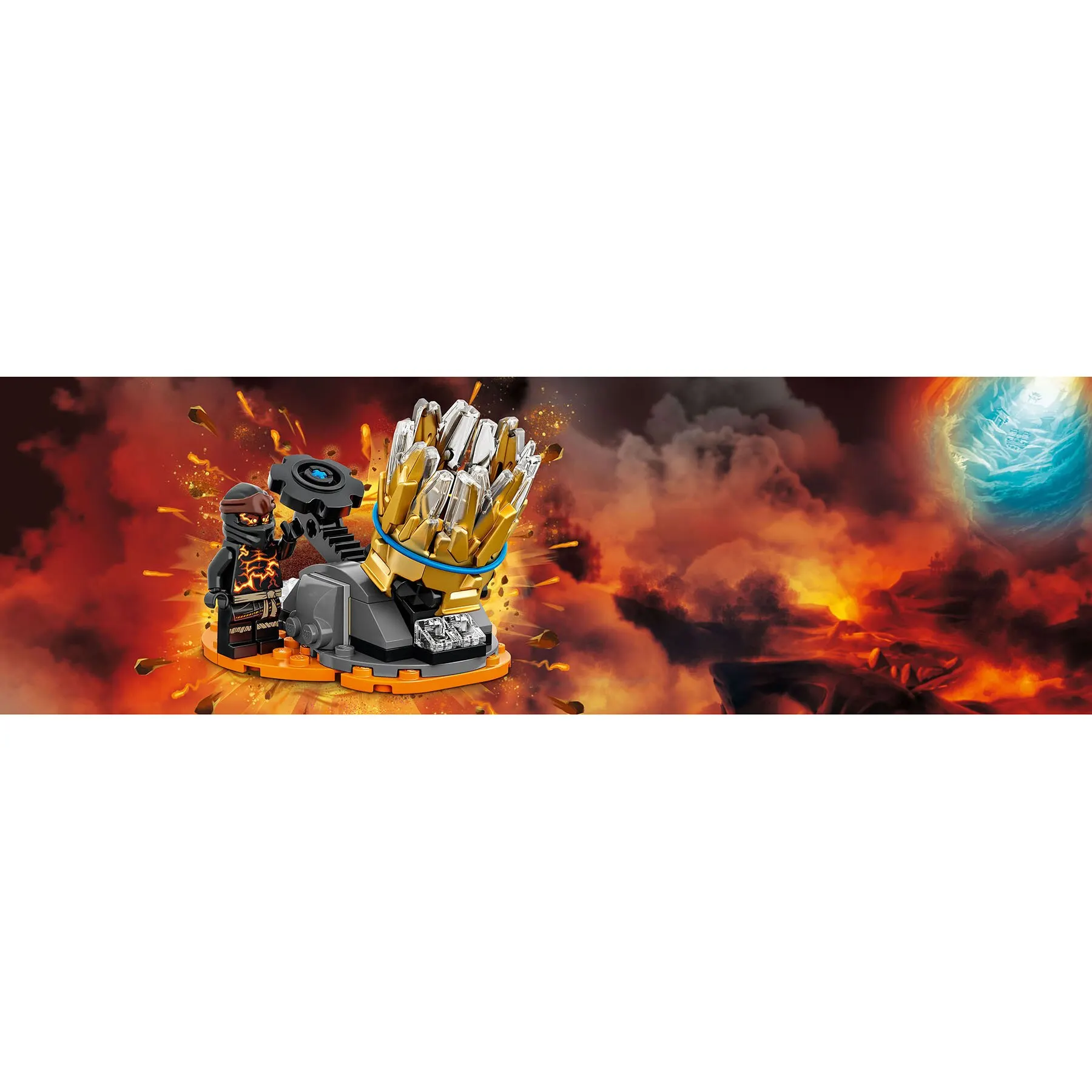 Конструктор LEGO NINJAGO 70685 Шквал Кружитцу — Коул | Игрушки и хобби