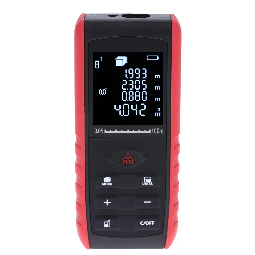 40 100 м ручной лазерный измеритель расстояния мини лазер дальномер ленты