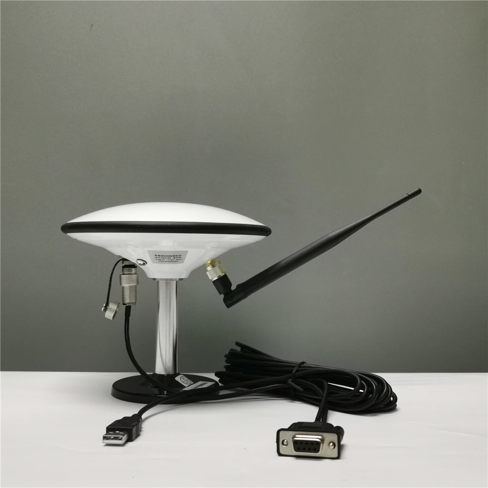 Встроенный модуль цифровой передачи 0 5 км TOP168 RS232 DB9 RTK GPS GNSS приемник антенный BEIDOU