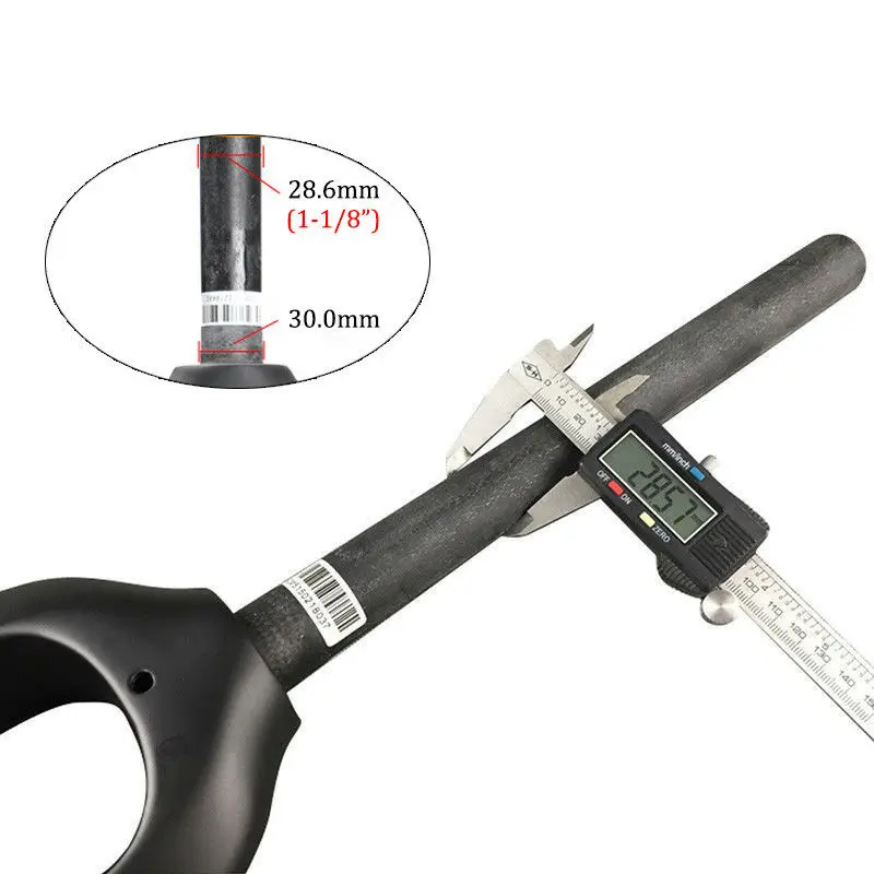 TOSEEK углеродное волокно MTB вилка горный велосипед жесткий прямой дисковый тормоз