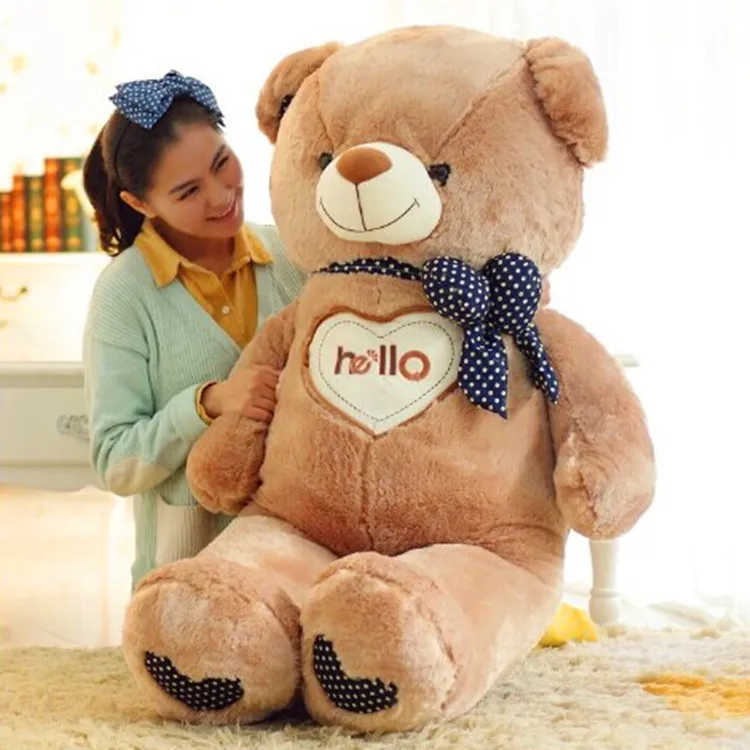 

Плюшевый мишка с шарфом, 2 цвета