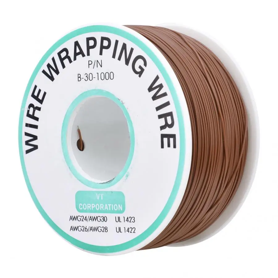 300 м 30AWG коричневый провод ок печатная плата ремонтный аксессуар Оловянная