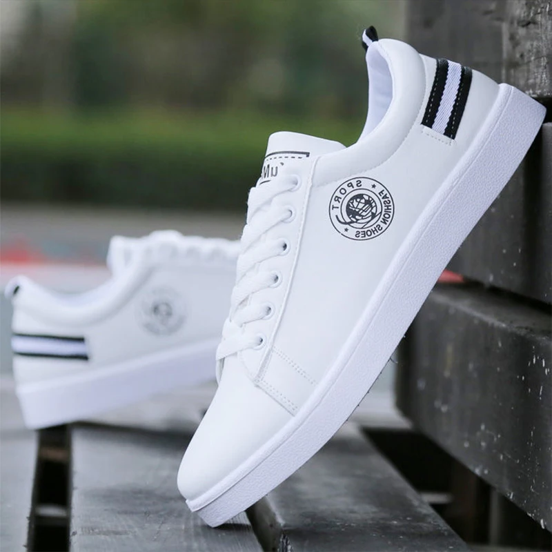 

Casual Sneakers High Top Shoes Men White Sport Shoes 2020 New Arrival Ankle Boots Leather Sneakers Male Shoes Winter warm boots