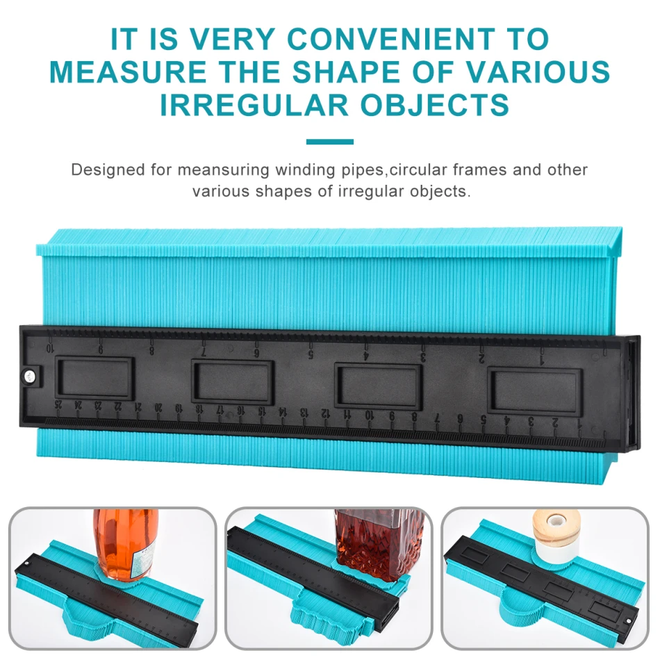 2 шт. пластиковые копировальные приборы для профиля 5 дюймов 10 дюймов|Шаблоны| |