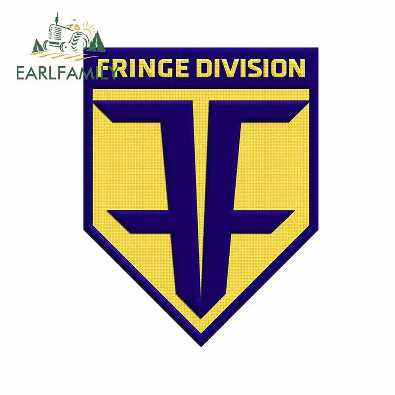 

Наклейка для автомобиля EARLFAMILY, 13 см х 12 см, для окна с бахромой, граффити, для двери, ноутбука, водонепроницаемая, настенная наклейка, наклейк...