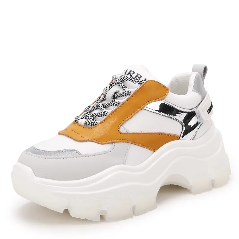 2020 сезон осень-зима Новинка Повседневная женская обувь на резиновой подошве из