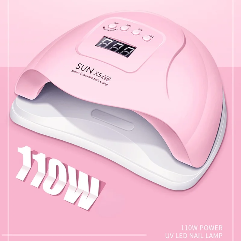 

УФ-лампа для сушки гель-лака для женщин, 110 Вт