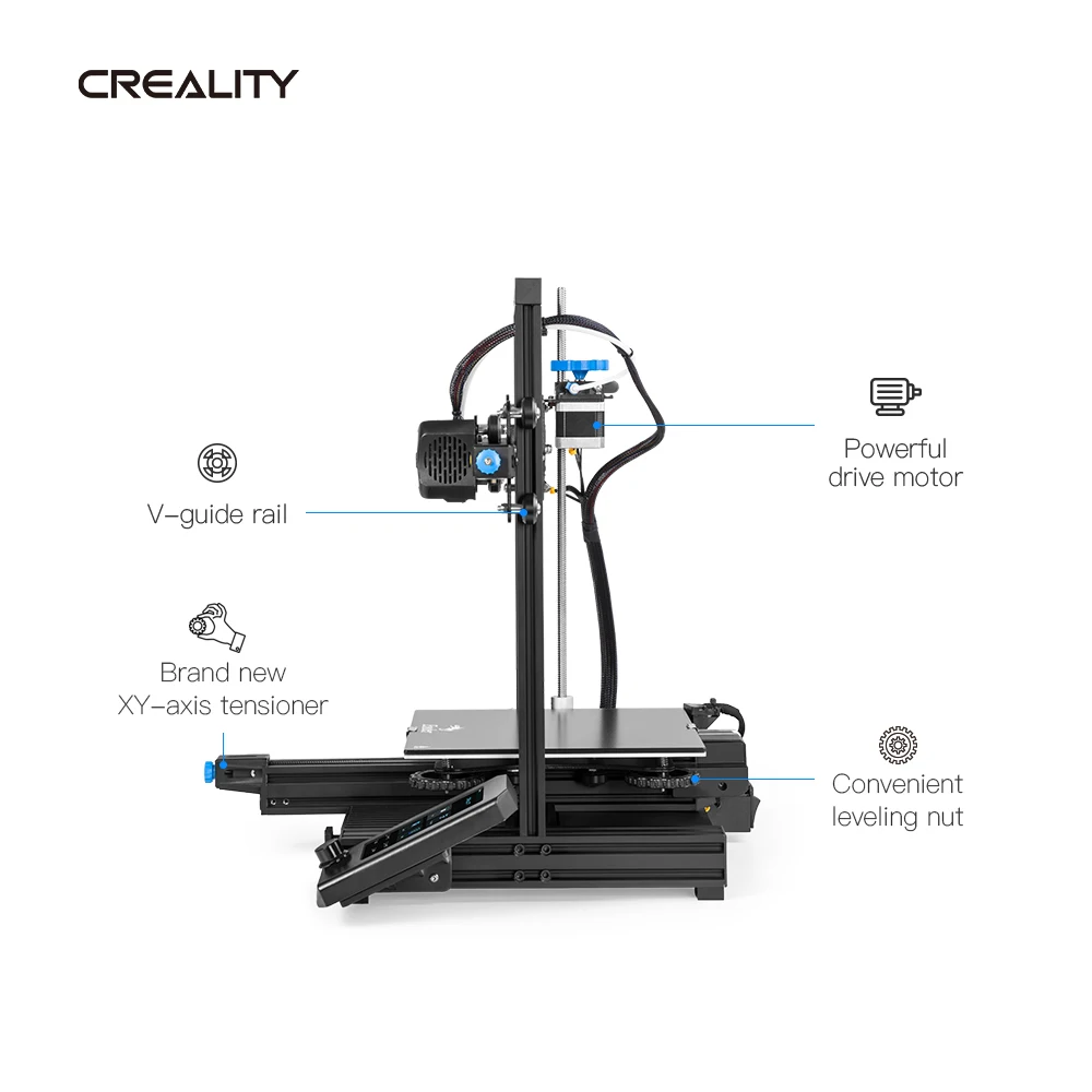 3D принтер creality ender 3/pro/v2/для 175 мм PLA PETG ABS нейлон/из России/anycubic/DIY комплект