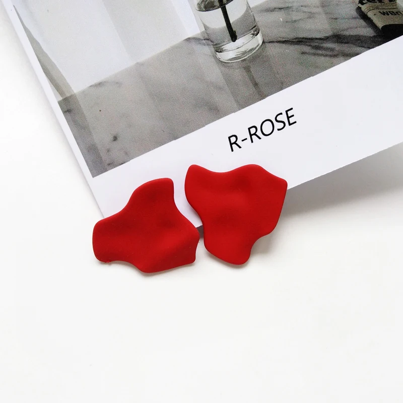 Timlee E243 Personality Originality Irregular Geometry Alloy Studs Earrings Popular Jewelry wholesale. | Украшения и аксессуары