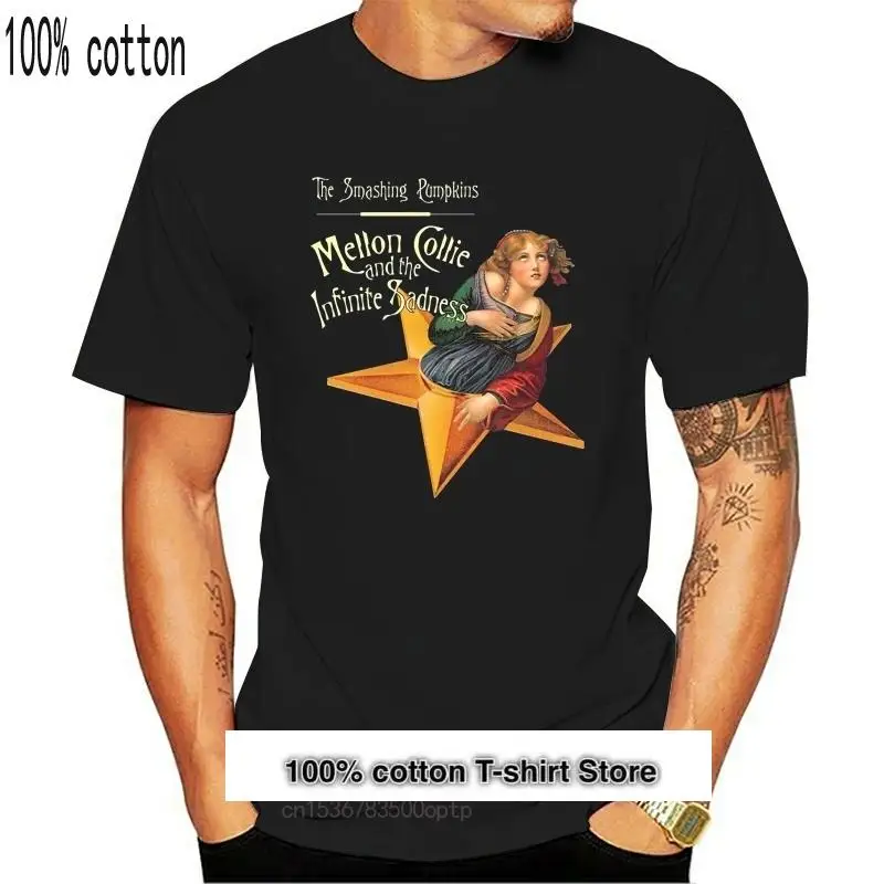 

Camiseta Retro de Mellon Collie y The Infinite SAD, negra, nueva, 2021