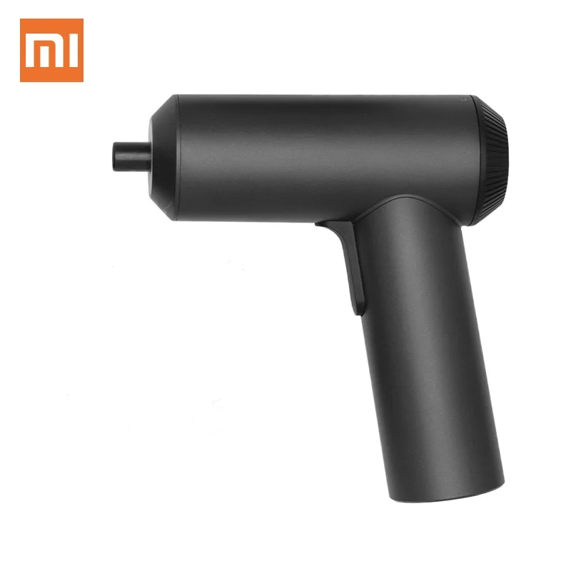 Black Xiaomi Mijia Беспроводная перезаряжаемая отвертка 3,6 V 2000mAh Li-Ion 5N. m электрическая отвертка с 12 шт S2 Биты для отвертки - Цвет: Black