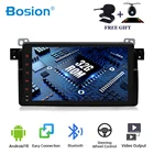 Автомагнитола Bosion 1 din Android 10,0 для BMW E46 M3 318320325330335 1998-2006, Автомобильный мультимедийный видеопроигрыватель с GPS-навигацией, Авторадио
