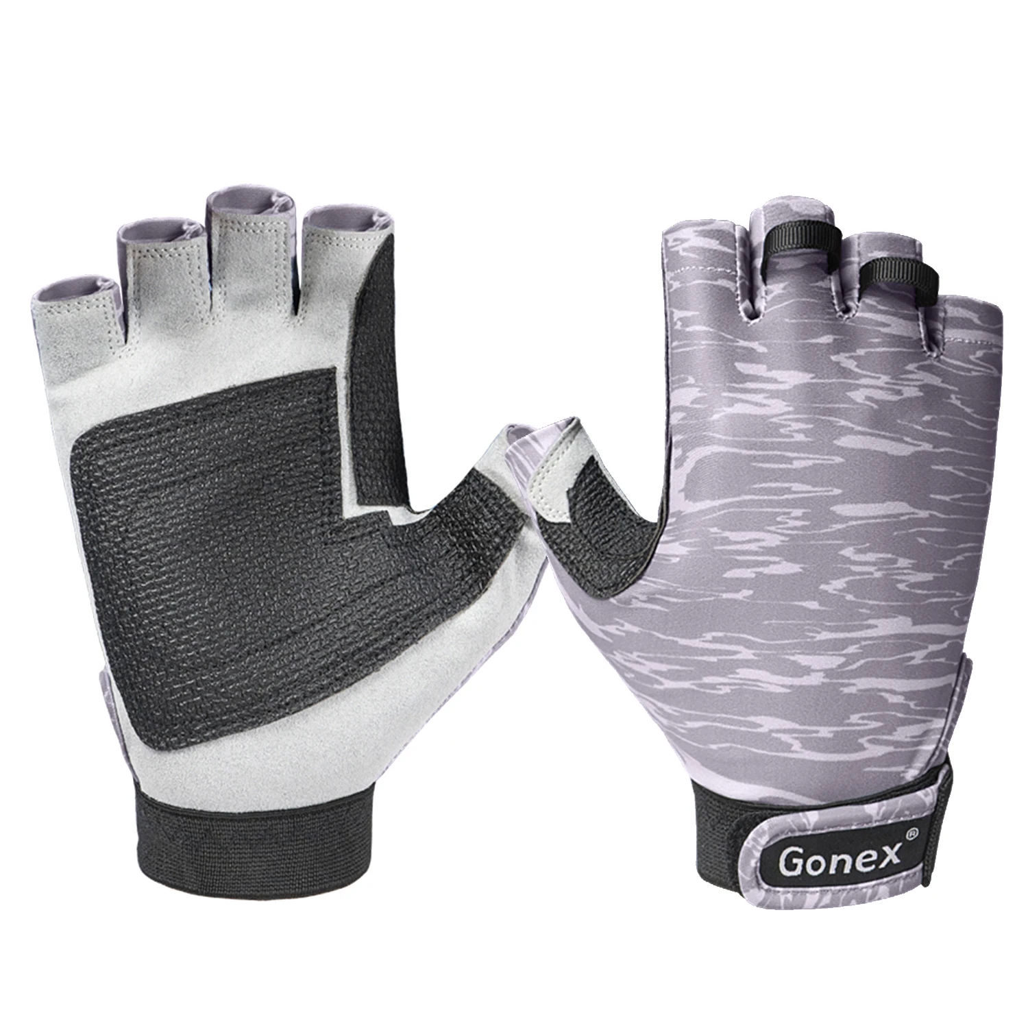 Gonex Fishing Gloves for Men Women Paddling Gloves for Kayaking Sailing Hiking Rowing Canoeing UV Protection, UPF50