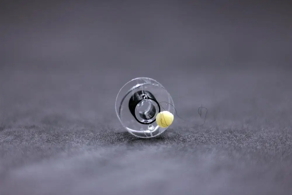 1 шт./лот прокрутка высокое качество катушка невидимой эластичной нити Черные