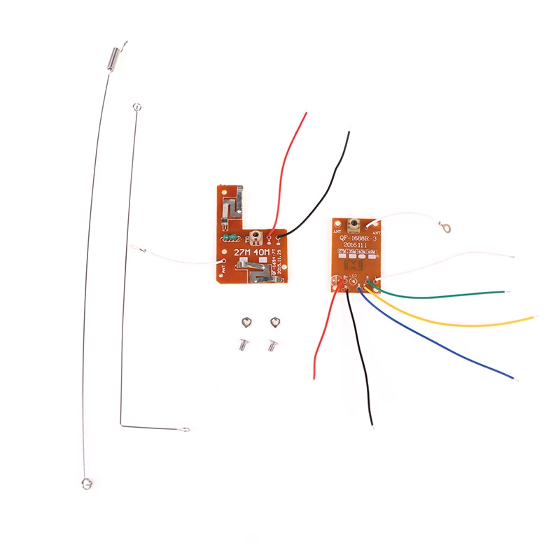 4CH RC дистанционный пульт 27 МГц контур платы PCB передатчик и приемник плата Радио