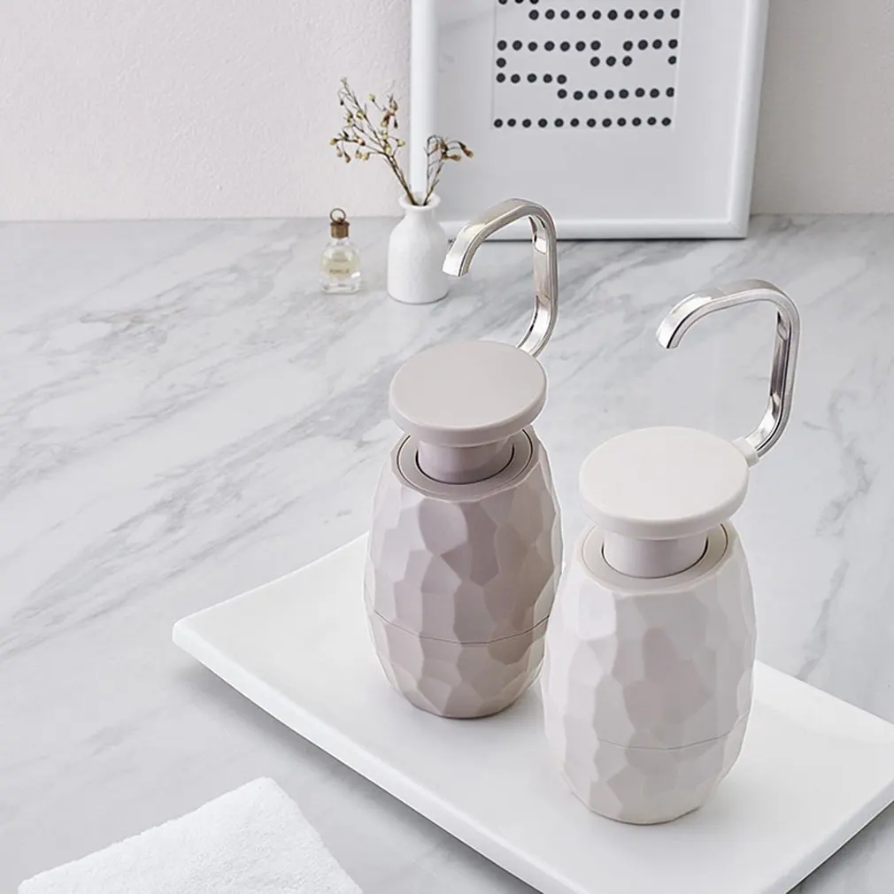 

Empty Bottle Single Hand With Washing Hand Jar Press Bathroom Shower Gel Shampoo Bottle Emulsion Discharge Bottle