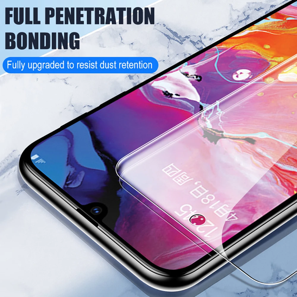 Закаленное стекло для Samsung Galaxy A01 A11 A21 A21S A31 защита экрана телефона A41 на стекле