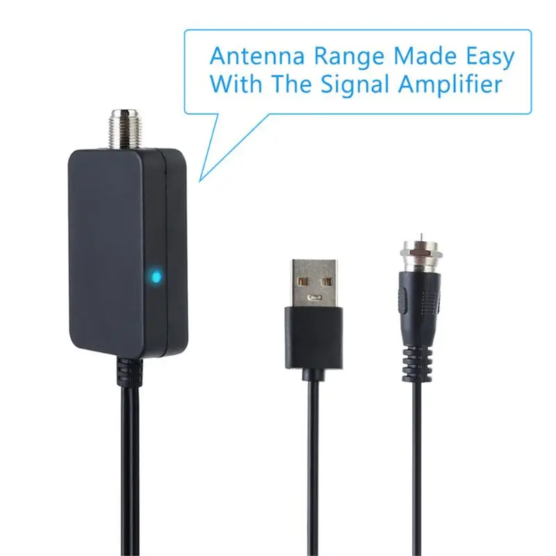 Низкий уровень шума USB ТВ антенна усилитель цифровой Hd DVBT2 сигнала для антенны M0XB |