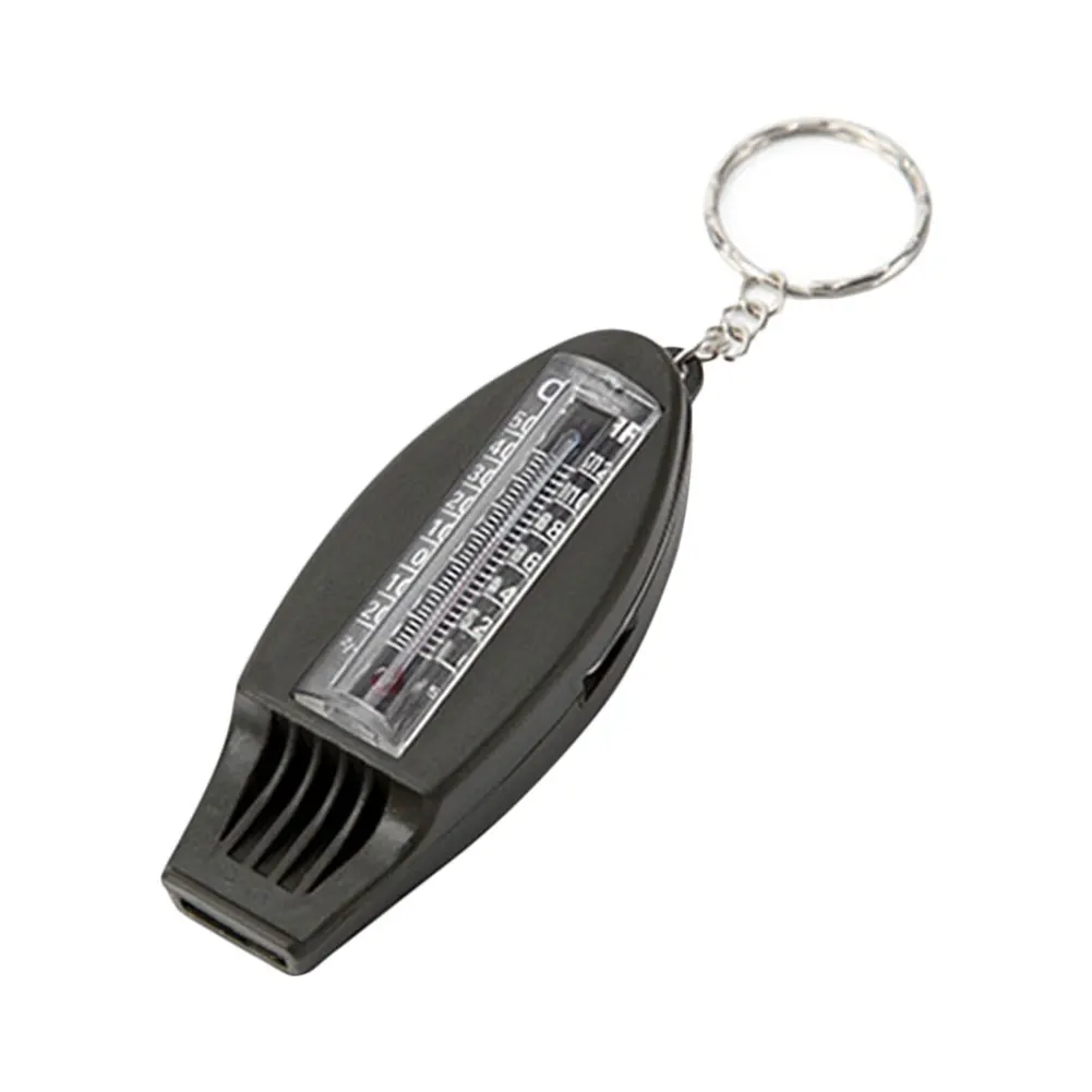 1 предмет Новинка Компас черный спасательный свисток 4 в выживания кемпинговый