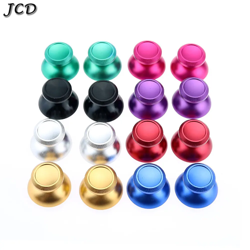 JCD 1 пара Алюминий металлический аналоговый джойстик для пальца монопод Кепки