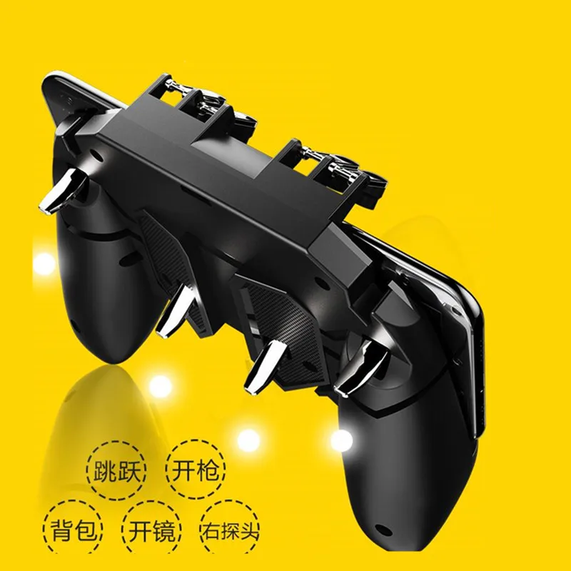 Pubg игры проводной геймпад AK66 для Мобильный телефон шутер триггер огонь Кнопка