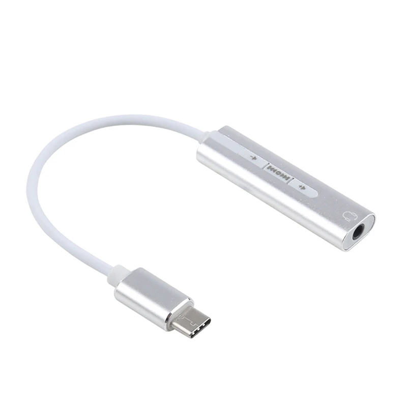 Внешний Usb-C/Тип-C звуковая карта 3 5 мм Jack Hi-Fi ic голосовой 7 1 канала вывода конвертер