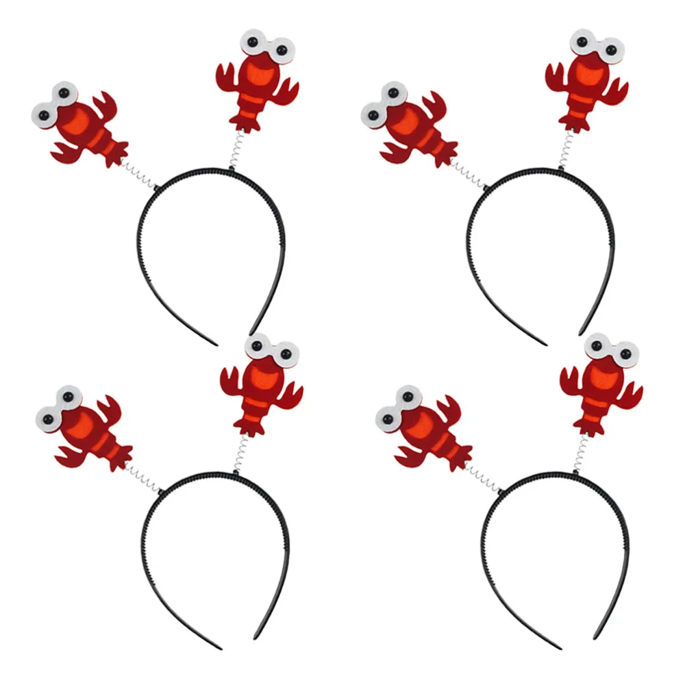

Crayfish Headband Adorable Hair Hoop Hair Accessory for Performance Costume Party Masquerade