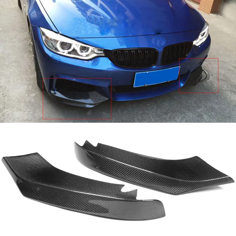 F36 передний бампер разветвители спойлер для BMW 4 серии F32 F33 435i M Sport 2014 2017