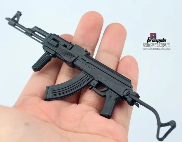 1:6 солдат 4D сборная Модель AK47 AKM модель пистолета игрушка|Наборы для сборки