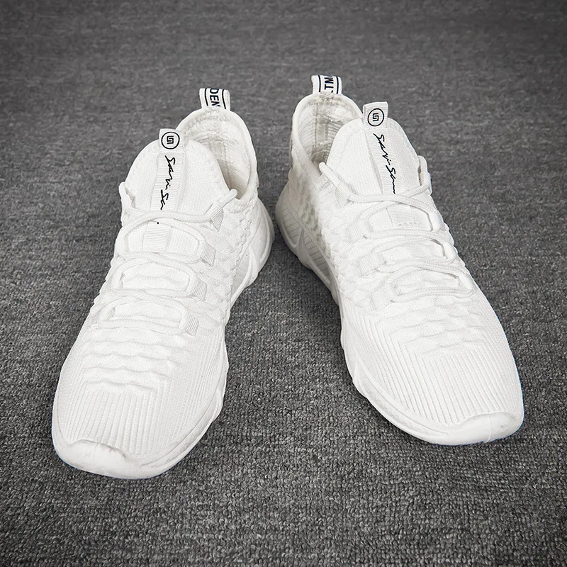 Мужская повседневная обувь брендовые модные уличные мужские белые кроссовки