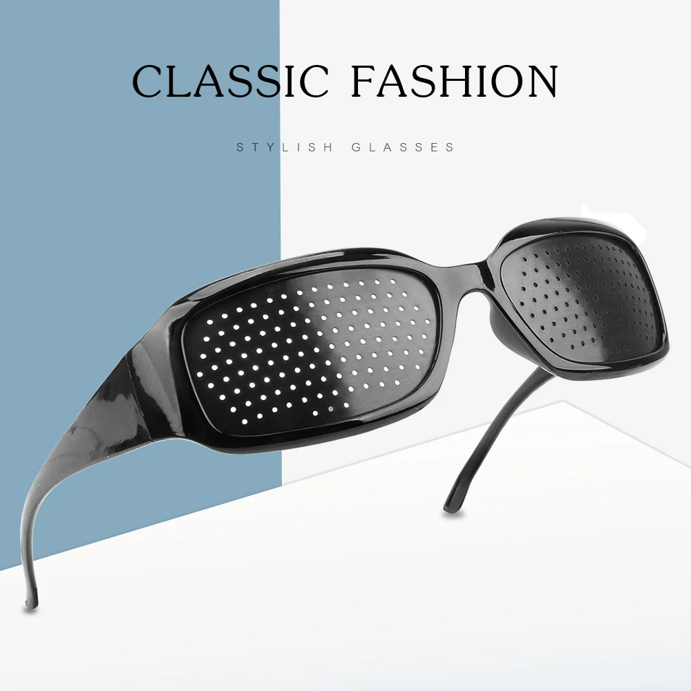 

Motorcycle Glasses Anti-fatigue Eye Protection Glasses Improvement Eye Exercise Eyeglasses Eyesight Pinholes Glasses