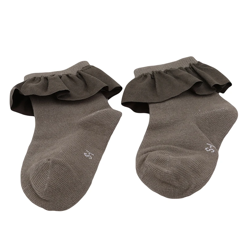 

Lace Socks Girls Cozy Vintage Lace Ruffle Frilly Ankle Socks Baby Girls Princess Socks Floral Kids Sox School Sweet Harajuku