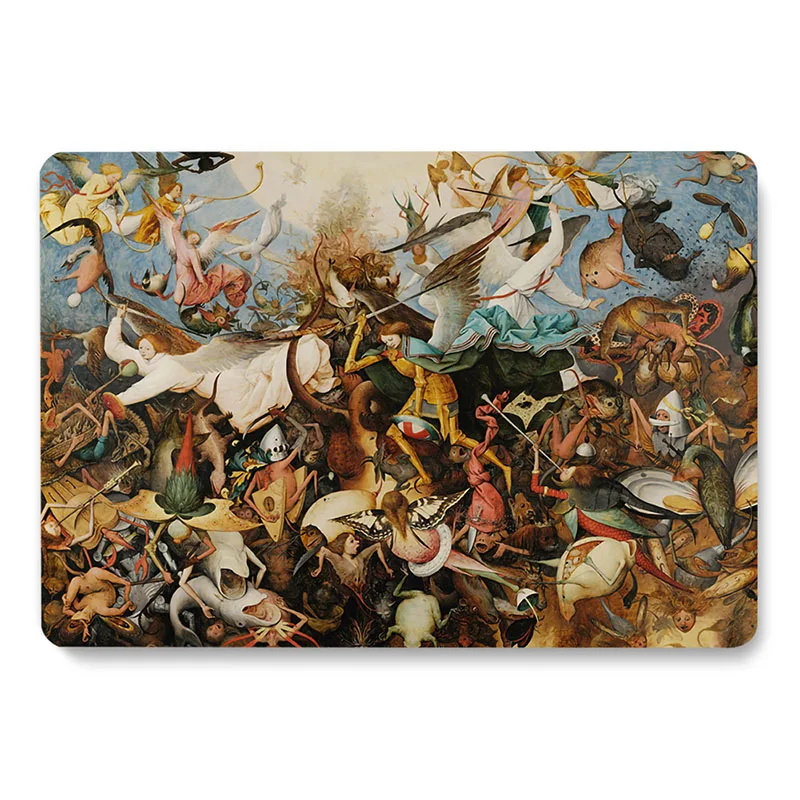 Чехол для ноутбука с изображением ангелов повстанцев MacBook Retina Air 11 6 12 13 3 New Pro 15 4 16