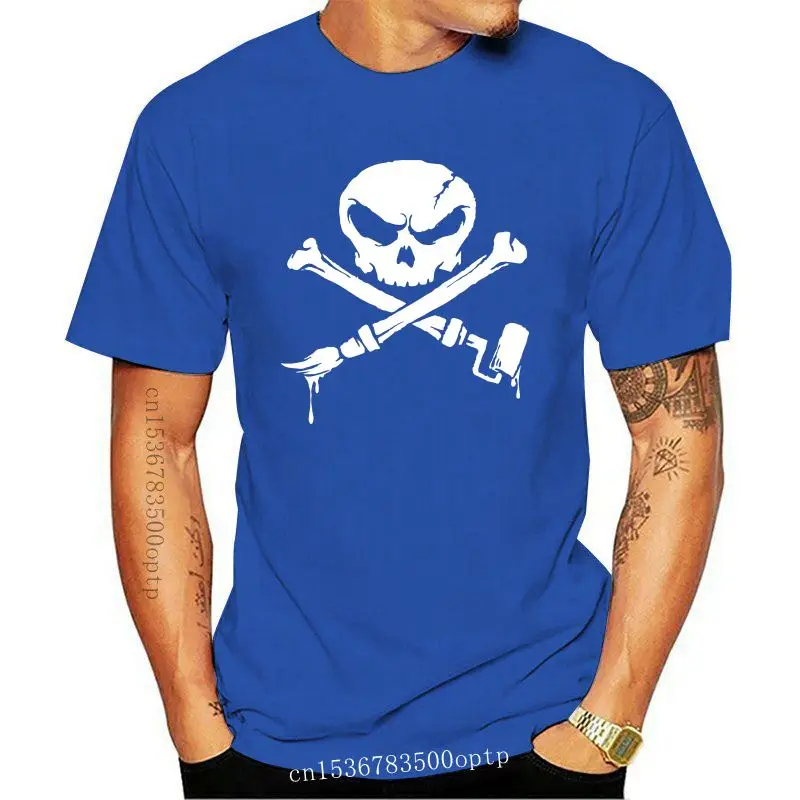 

Latest Custom Tops Tees Wholesale Online Artist To The Bone! Natural Cotton Fabric Mens T-Shirt Casual Brand T Shirt Skull