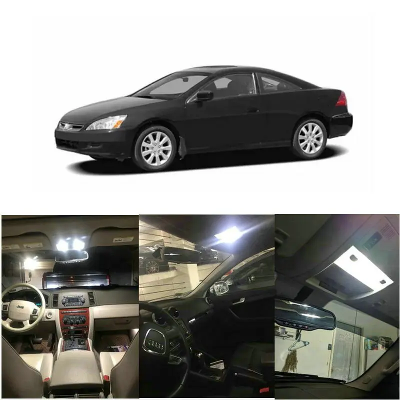 Внутренние светодиодные лампы для 2006 Honda Accord CR V CRV Odyssey Pilot Ridgeline автомобильные