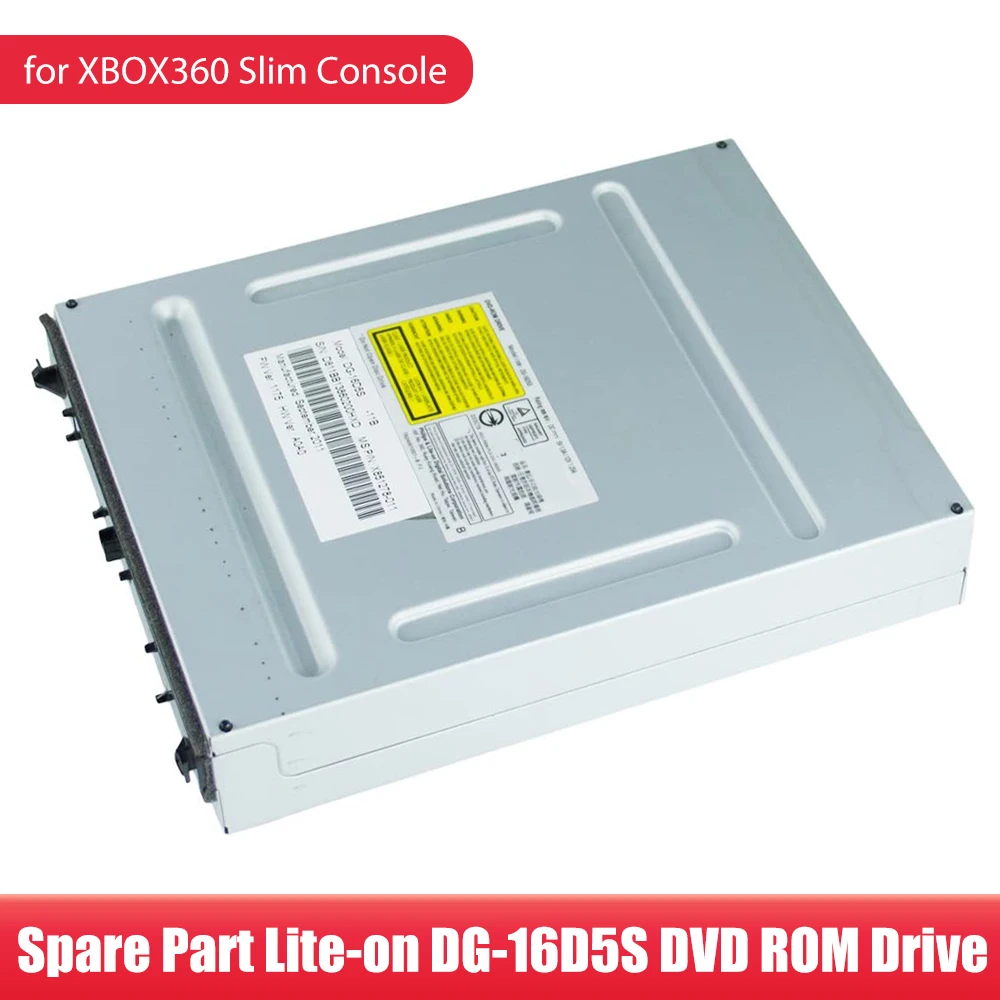 Unidad de DVD Original Lite-On DG-16D5S, Unidad de ROM para XBOX 360, XBOX360, Unidad óptica Slim DG, 1 ud.