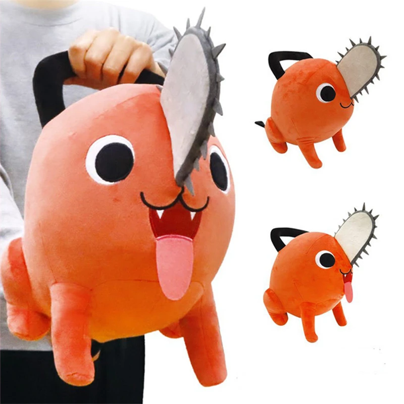 

40cm Chainsaw Man Pochita Cosplay Cartoon Soft Plush Toys Doll Figure Kids Gifts Prop