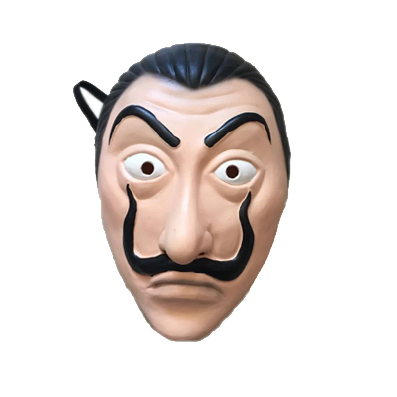 Salvador Dali The House of paper 3 Heist костюм для косплея для женщин и мужчин, комбинезон на Хэллоуин, маска для Хеллоуина