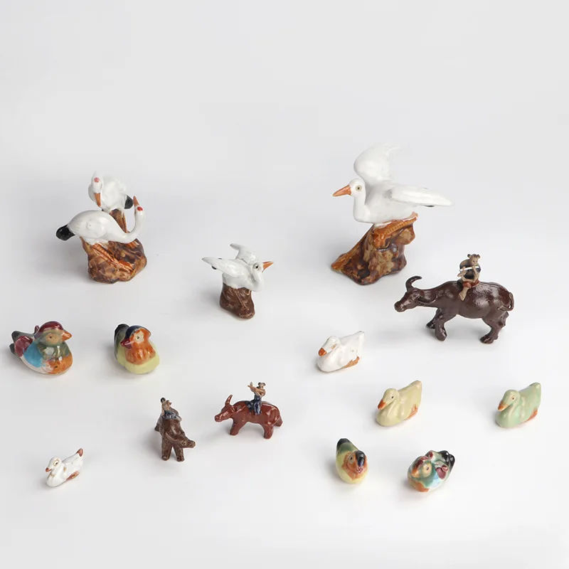 Аквариумный аквариум ландшафтный декор искусственная утка крупный рогатого