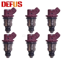 6x for mercury mariner bico fuel injector nozzle oe 804528 75 90 115 200 225 fuel rail injector outboard flowed 75hp 250hp 37001