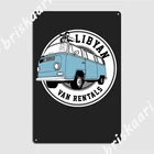 Назад в будущее ливийский фургон рендс металлические знаки печать клуба Бар кинотеатр кухонные таблички жестяной знак плакаты