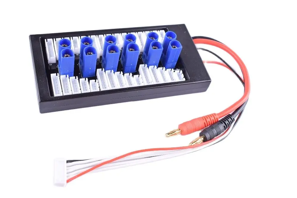 Параллельная зарядная плата RC Paraboard EC5 для зарядного устройства Lipo NIMH LIFE|Детали и